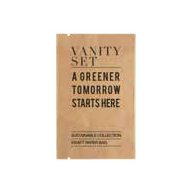 VANITY SET IN NATURAL KRAFT PAPER BAG CODE CONCEPT