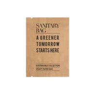 SANITARY BAG IN NATURAL KRAFT BAG CODECONCEPT