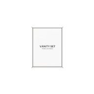 VANITY SET IN BLACK & WHITE SEALED BOX