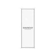   3-BLADED WOODEN RAZOR+ SHAV.CREAM 10gr INBLACK & WHITE SEAL BOX