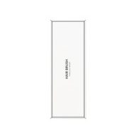 NATURAL WOOD HAIR BRUSH IN SEALED BLACK &WHITE SEAL BOX 