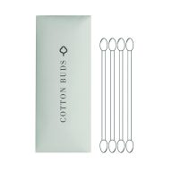 4 COTTON BUDS IN STONE PAPER BAG CODE CONCEPT